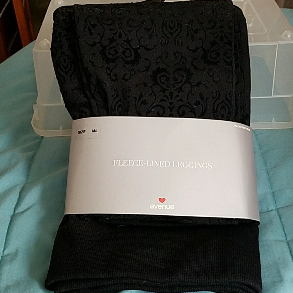 Fleece lined leggings